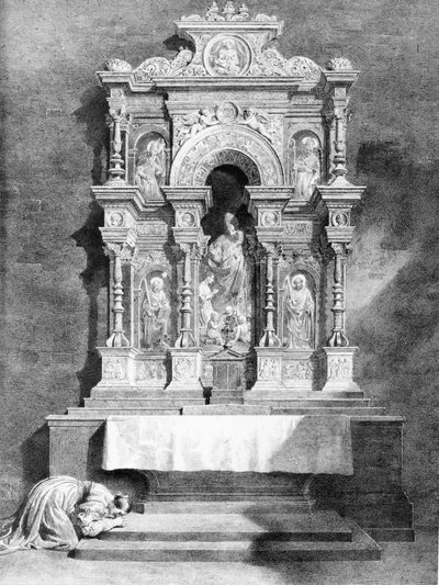 Olbein Altar by Jean Honore Fragonard